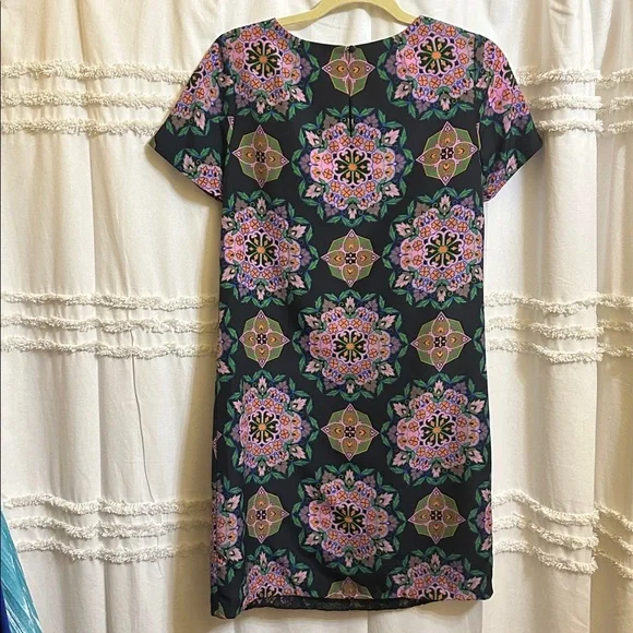 J. Crew Navy Dress with Floral Accents size 2 
EUC - Picture 3 of 3